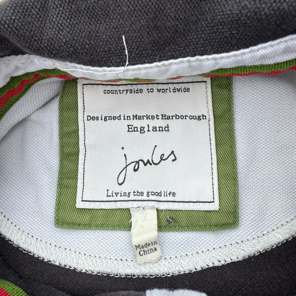 Joules Camel Polo Dubai Equestrian Shirt Brown Size Approx L - Picture 2 of 8